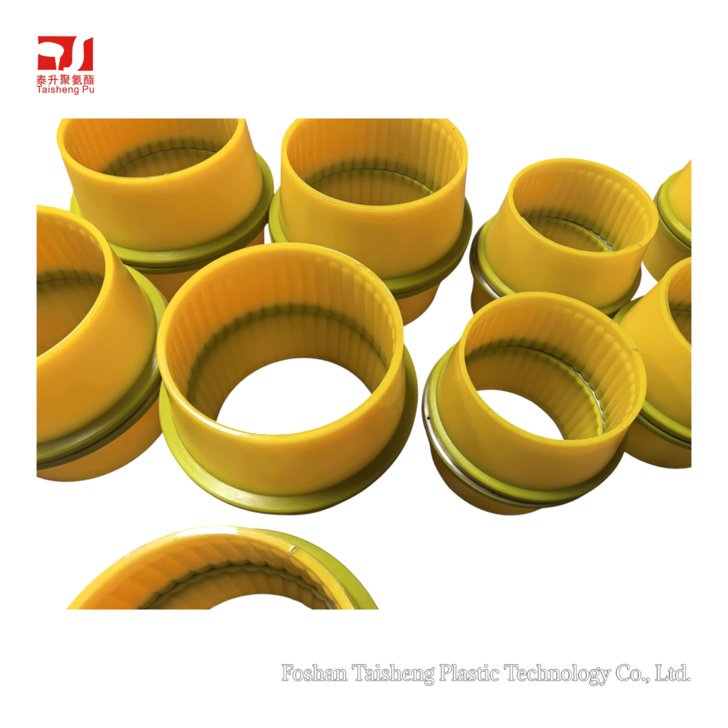 Internal ribbed pu liner bushings.